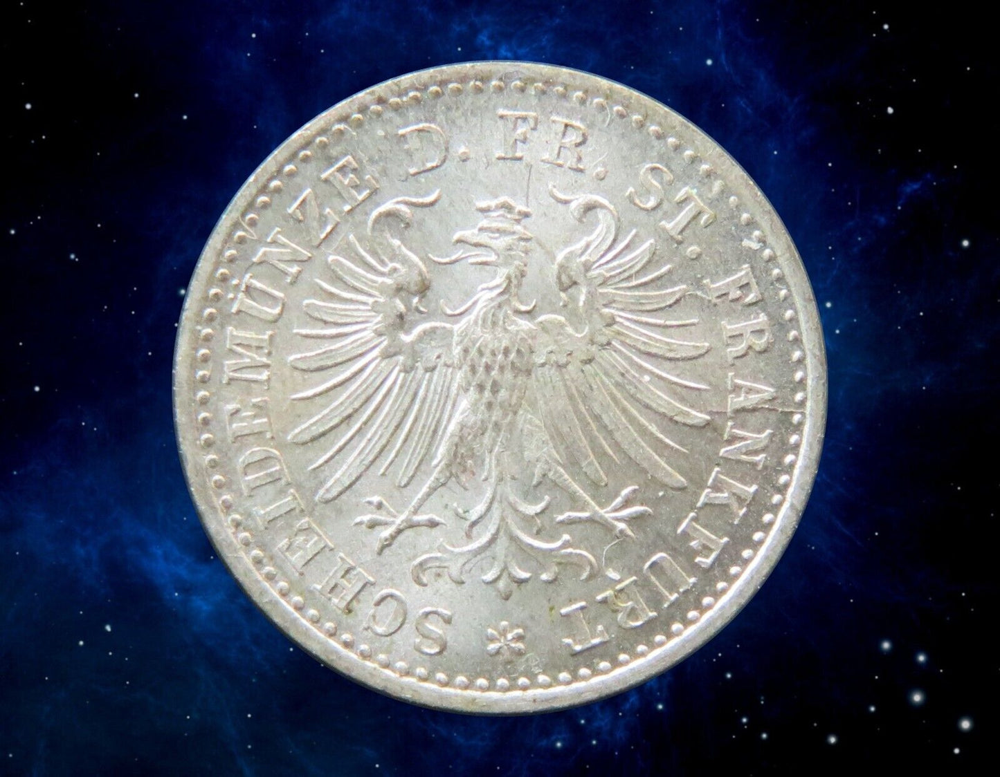 ALLEMAGNE - GERMANY - Francfort - 1 Kreuzer 1859 AKS.27
