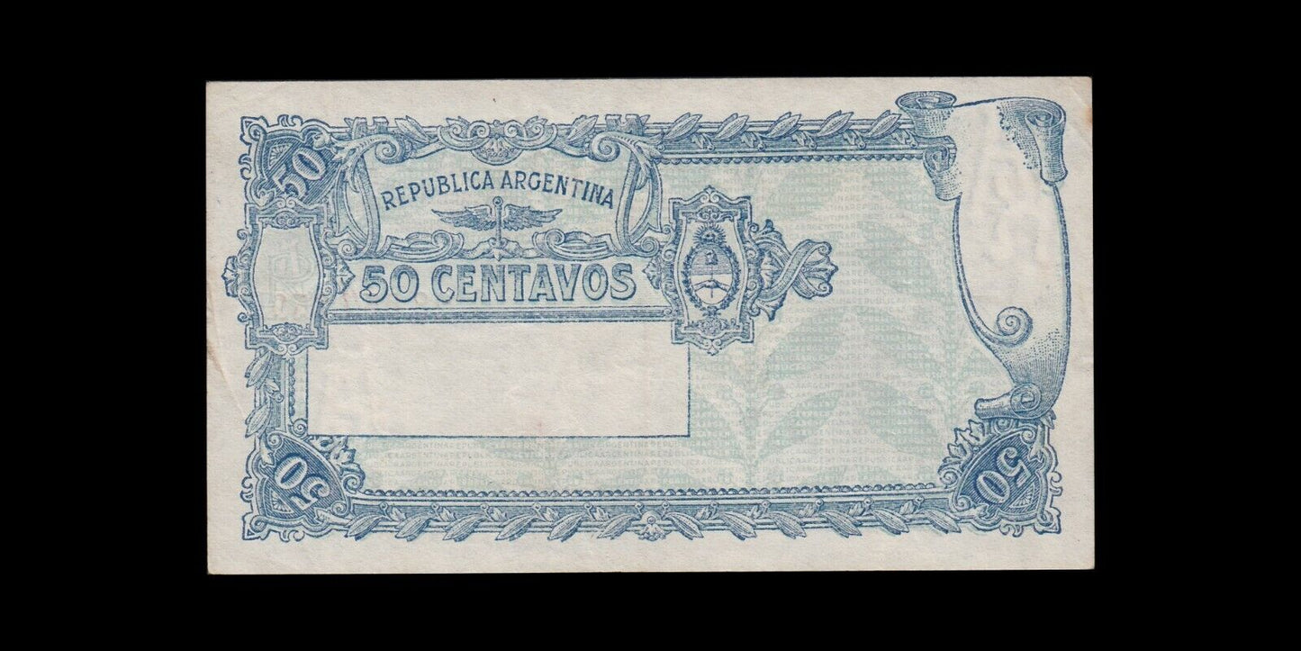 ARGENTINE - ARGENTINA - 50 Centavos 1947 P.256 TTB+ / VF+