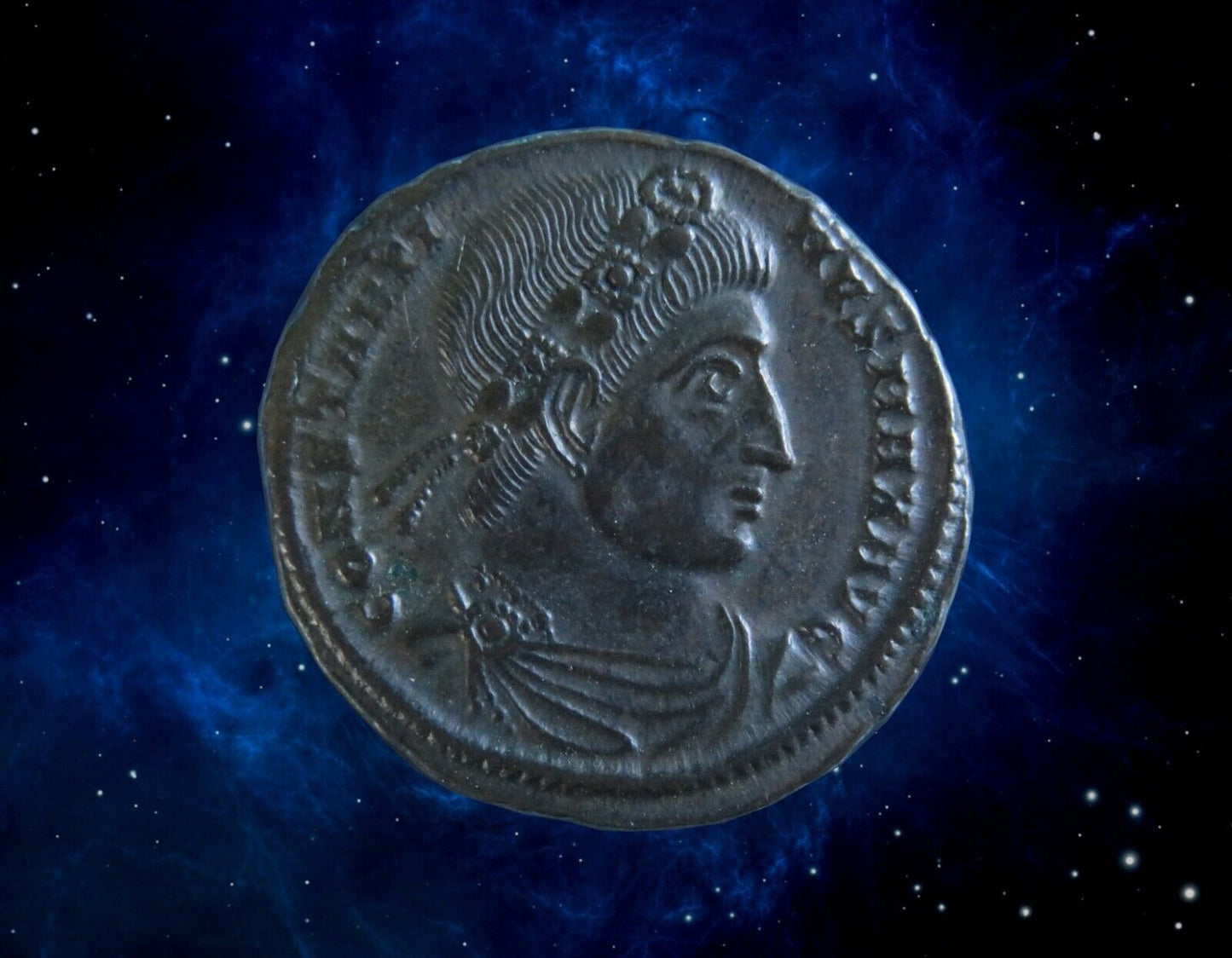 CONSTANTIN Ier - Nummus "Gloria Exercitus"