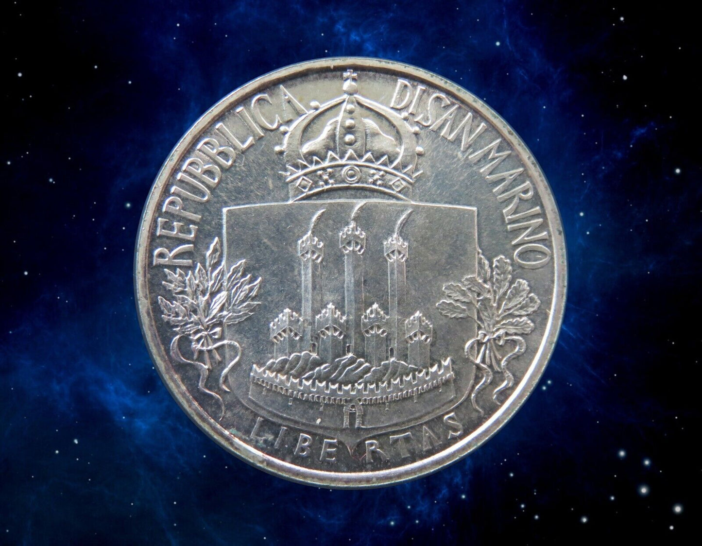 SAINT MARIN - SAN MARINO - 1000 Lire J.S.Bach 1985 KM.183