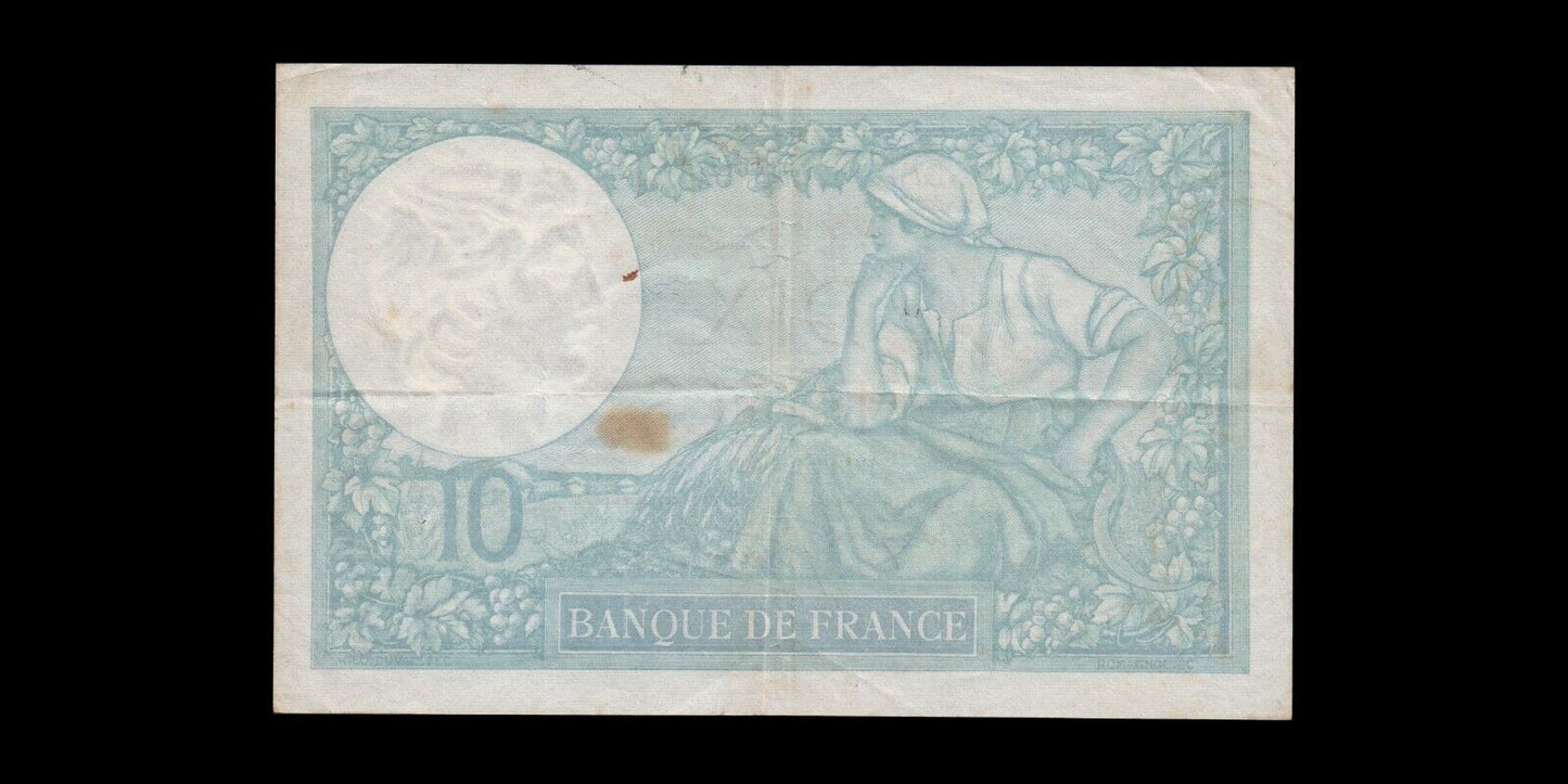 FRANCE - 10 Francs Minerve 1939 F.07.11 P.84 TTB / VF