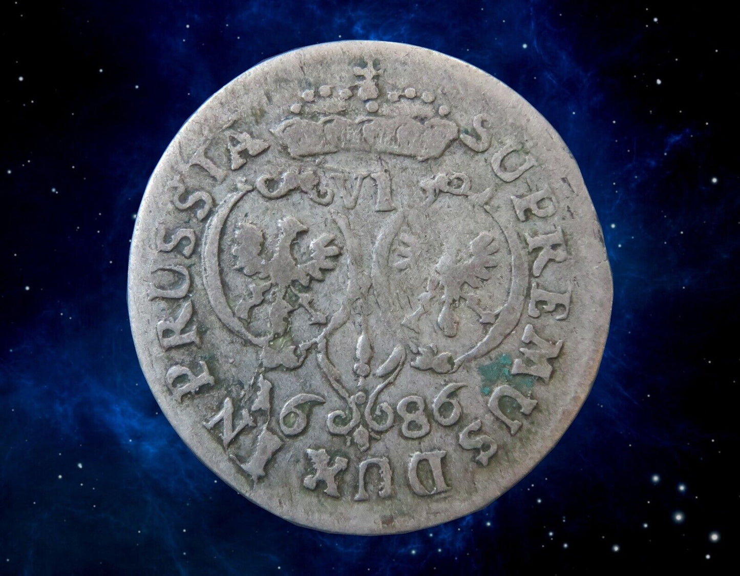 ALLEMAGNE - GERMANY - BRANDENBURG - PRUSSE - 6 Groschen 1686