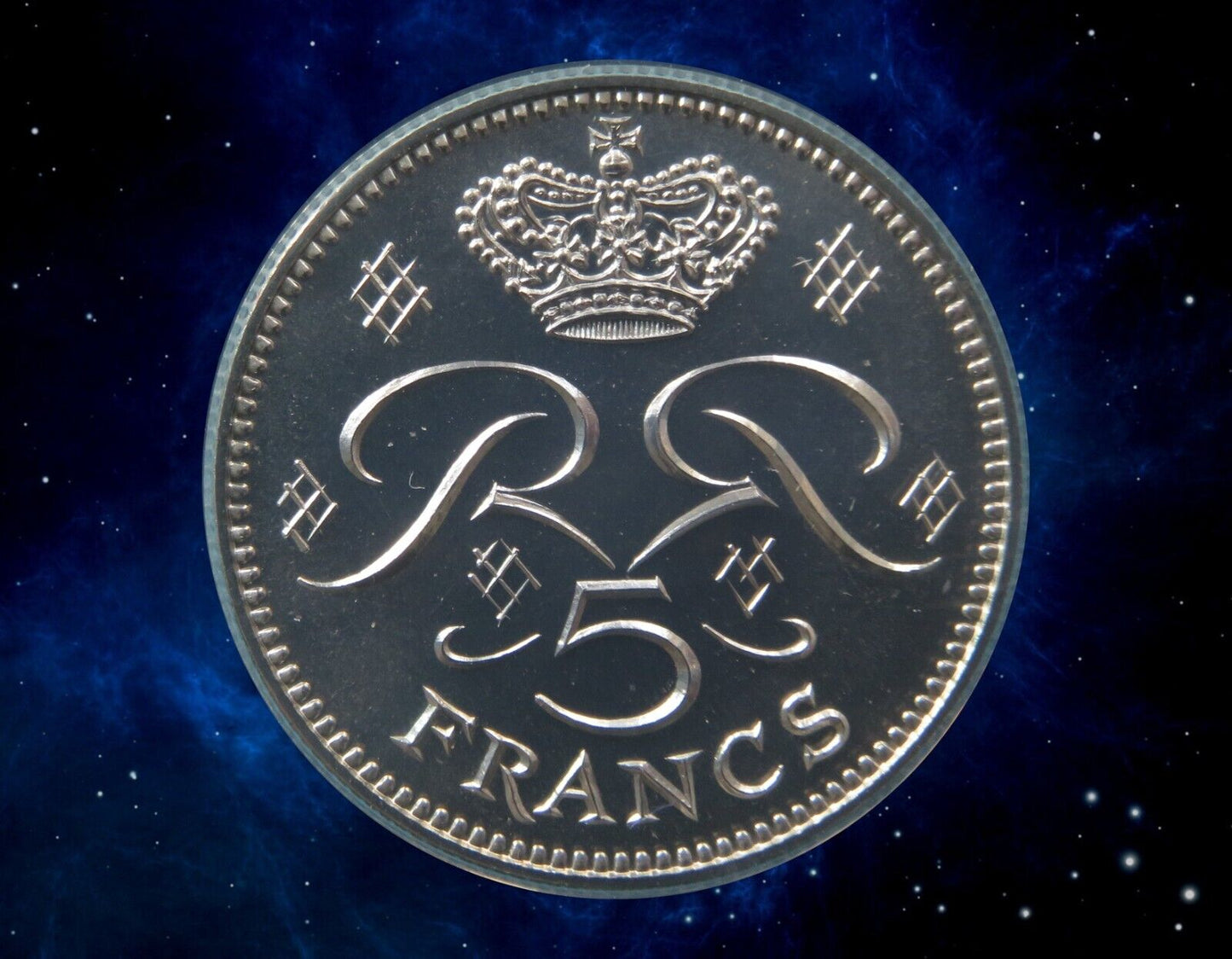 MONACO - 5 Francs 1975 KM.150