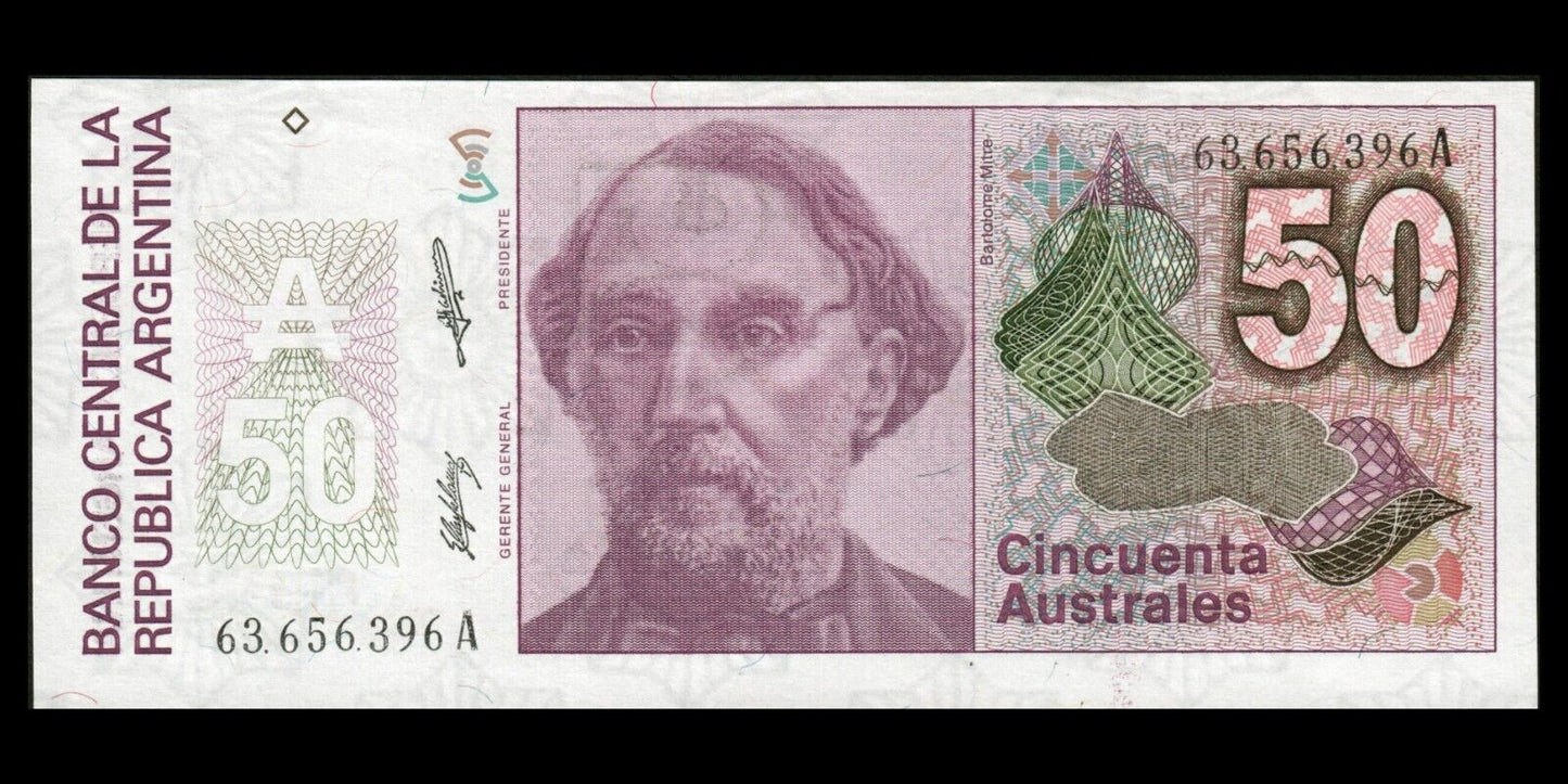 ARGENTINE - ARGENTINA - 50 Australes (1989) P.326b NEUF / UNC