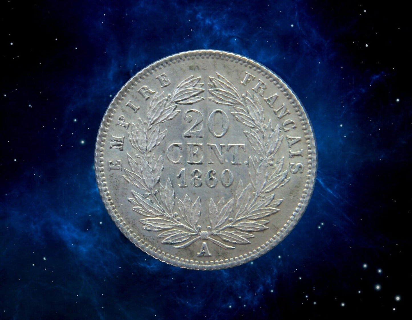 FRANCE - 20 Centimes Napoléon III 1860 Paris