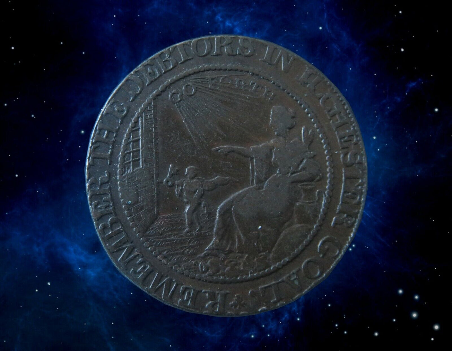 ROYAUME UNI - Token - Somersetshire - Bath 1/2 Penny D&H 35a
