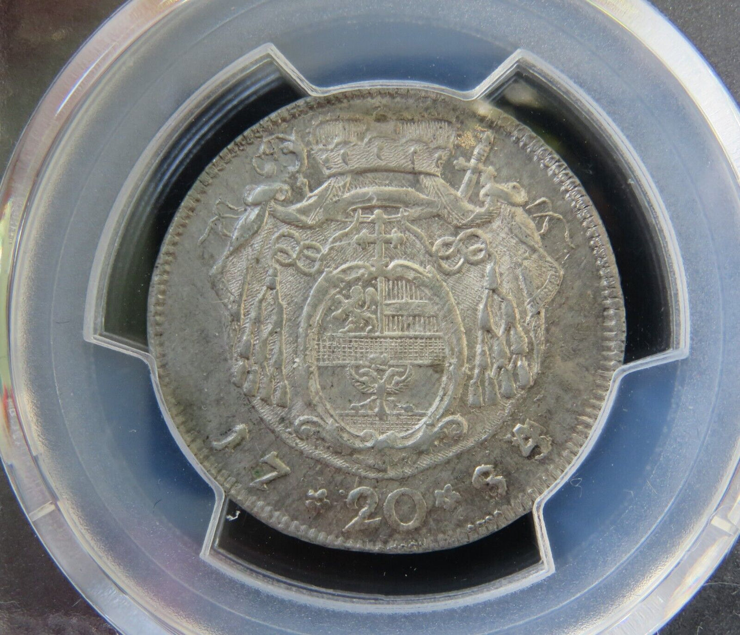 AUTRICHE - AUSTRIA - Salsbourg - 20 Kreuzer 1784/3 PCGS AU58