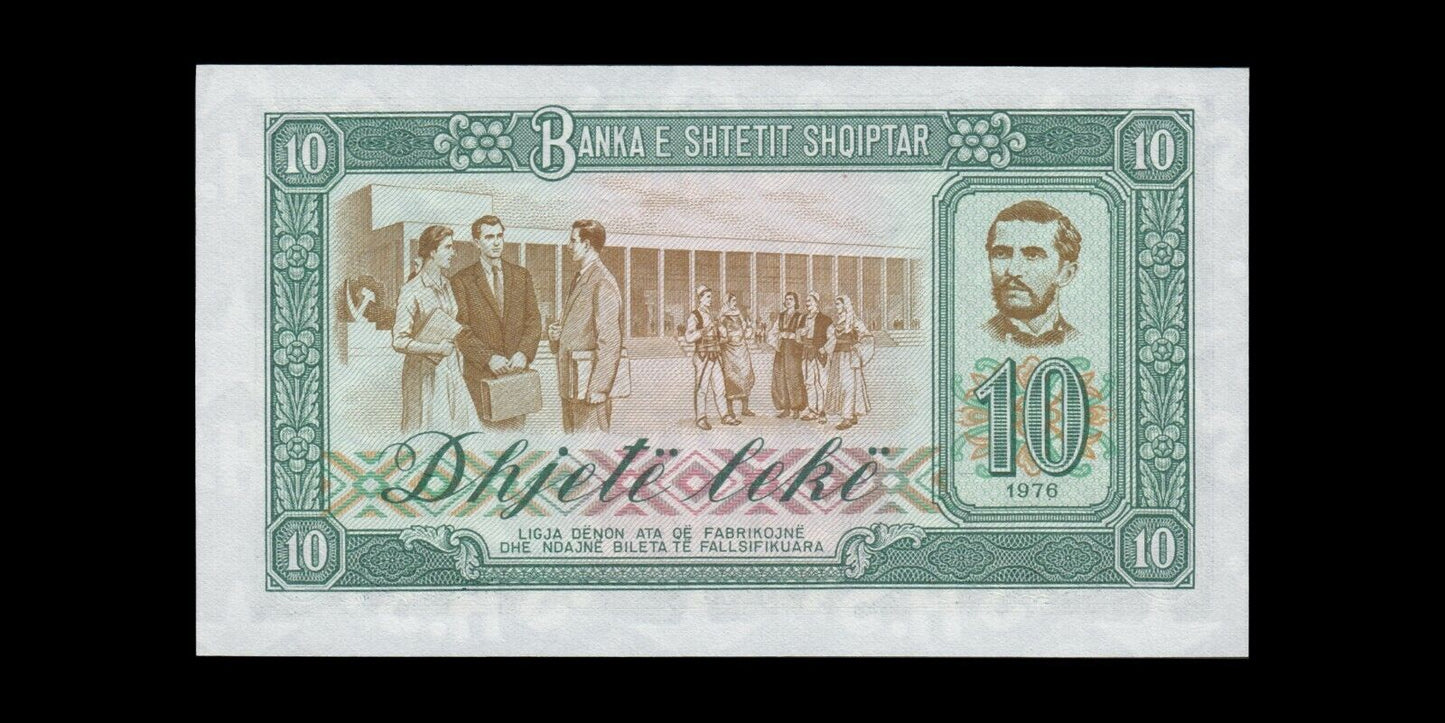 ALBANIE - ALBANIA - 10 Leke 1976 P.43a NEUF / UNC