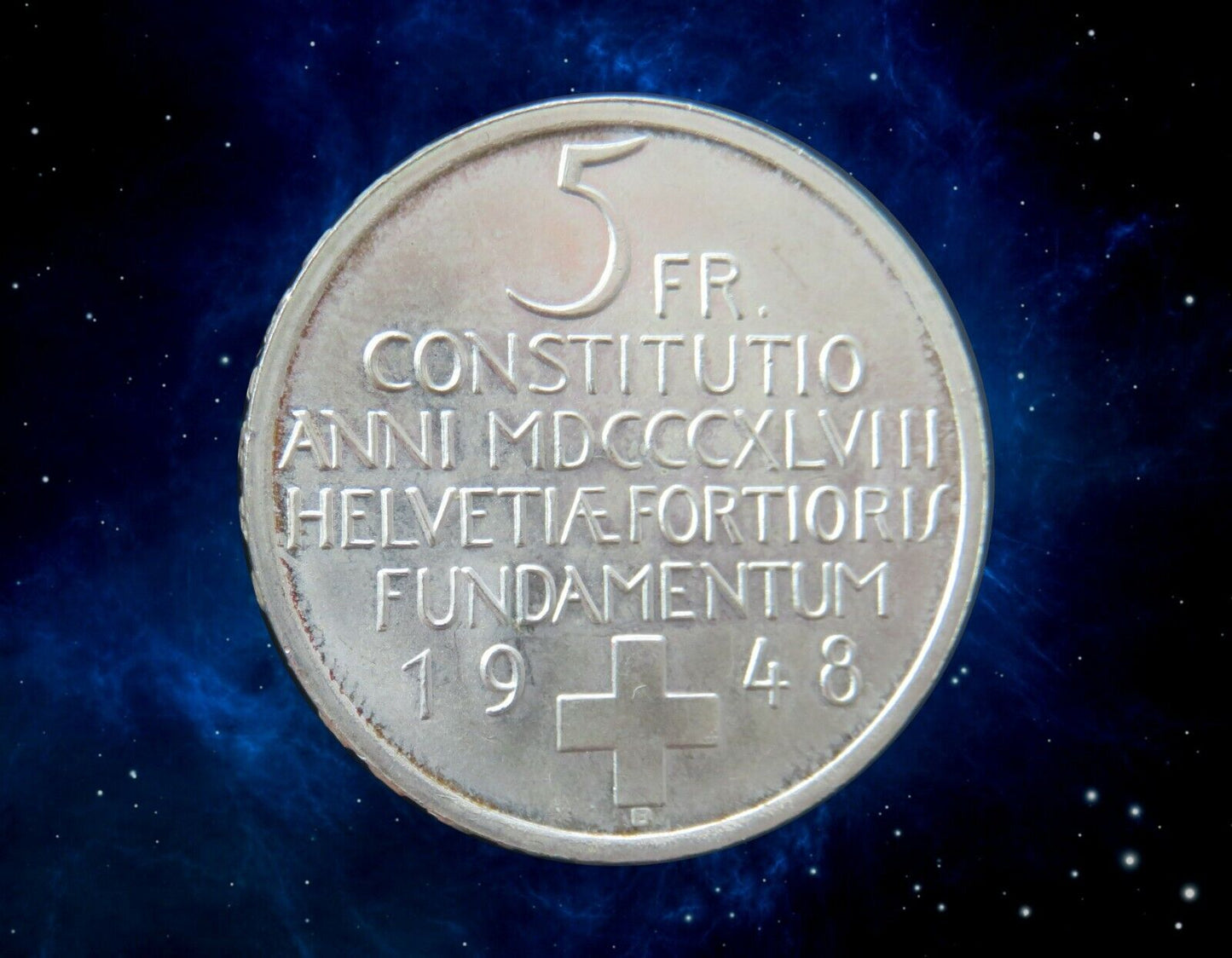 SUISSE - SWITZERLAND - 5 Francs 1948 KM.48
