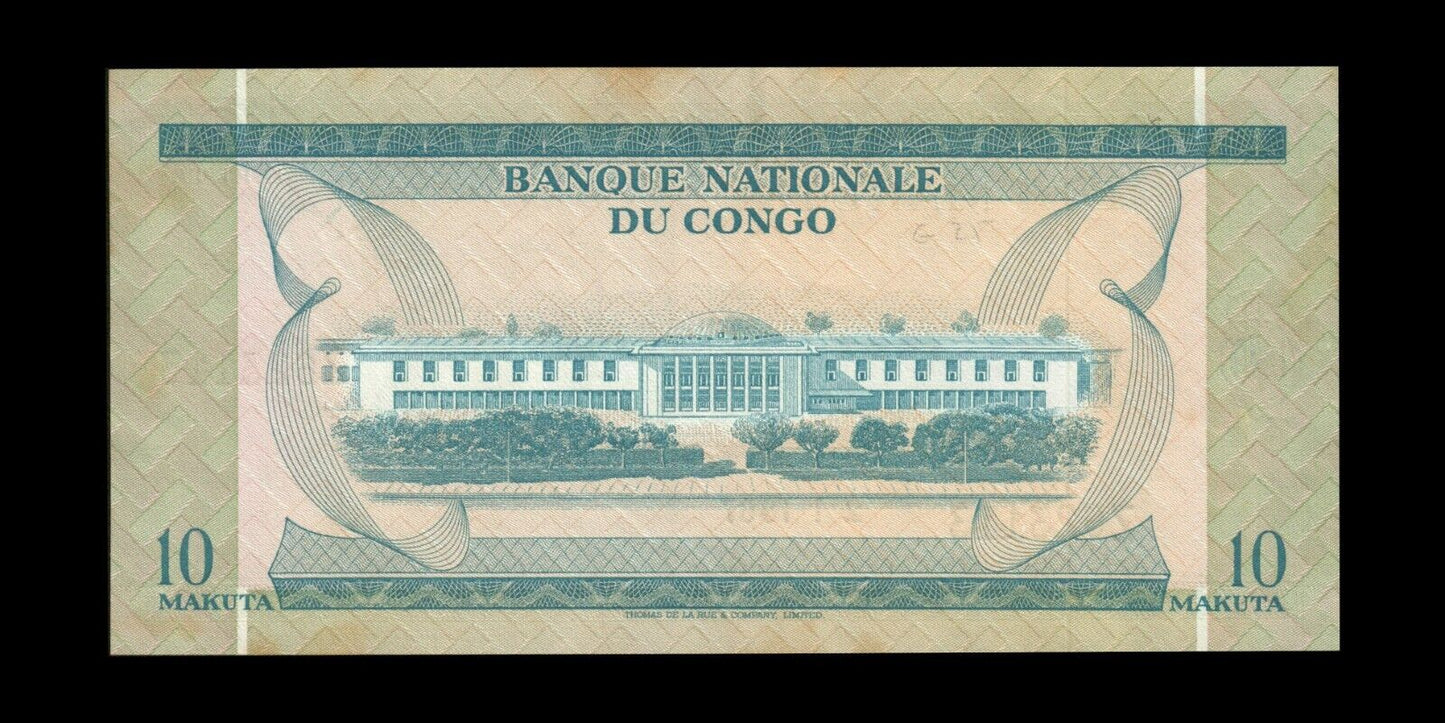CONGO (Republic) - 10 Makuta 1967 P.9a SPL / AU