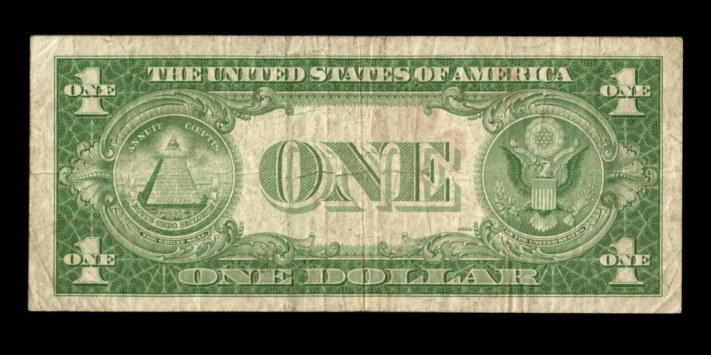 ETATS UNIS USA - North Africa - $1 Yellow Seal 1935A Fr.2306 / P.416AY TB / Fine