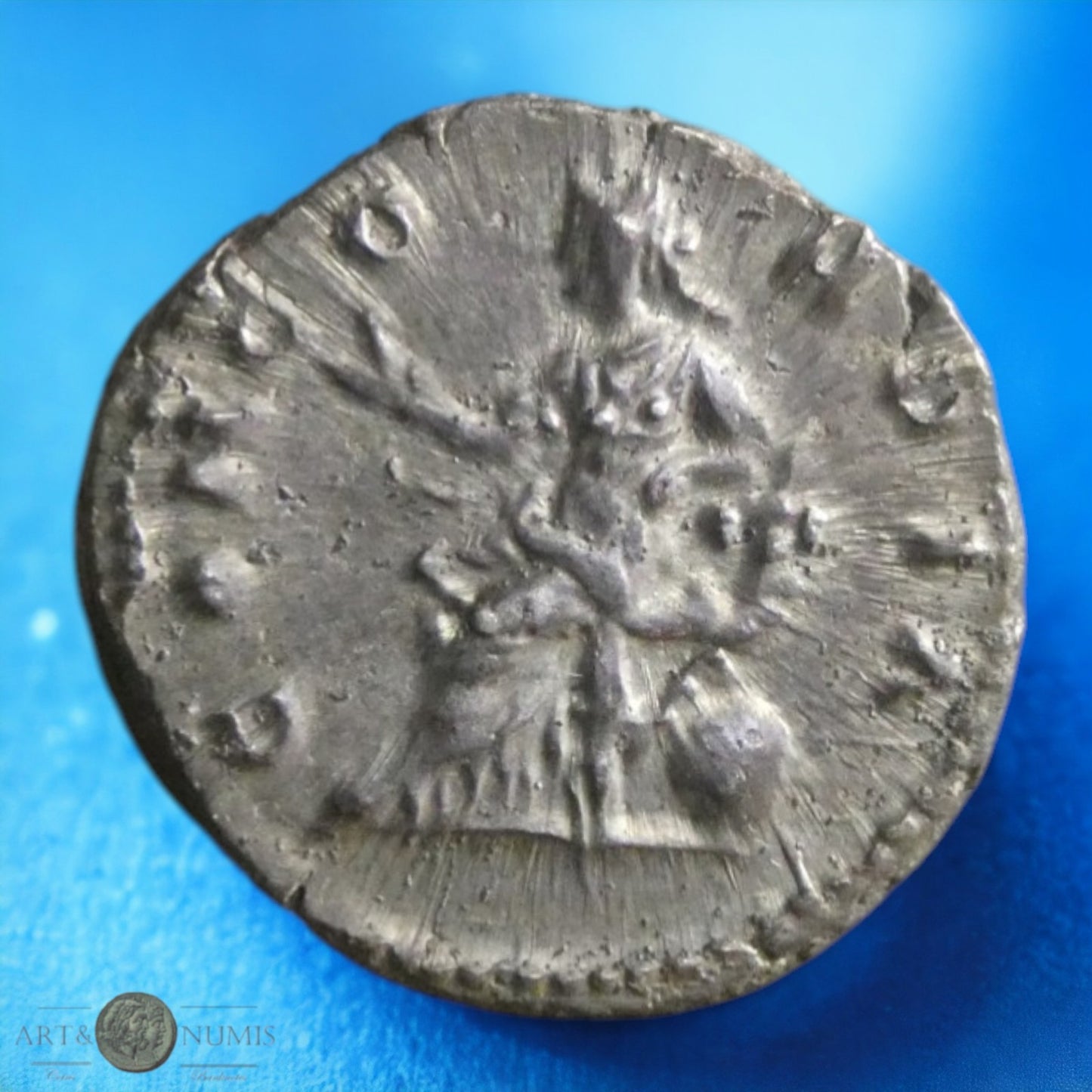 FAUSTINE II - Denier CONCORDIA, RIC.502a, Rome