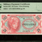 USA - 25 Cents Military MPC Series 641 1st Printing M59 S883-1 PMG Superb Gem Unc 68 EPQ TOP POP !