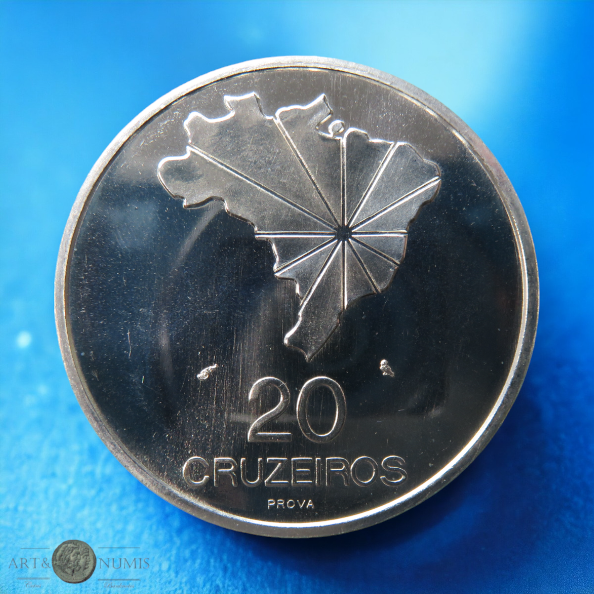 BRESIL - BRAZIL - 20 Cruzeiros prova 1972 KM.Pr6