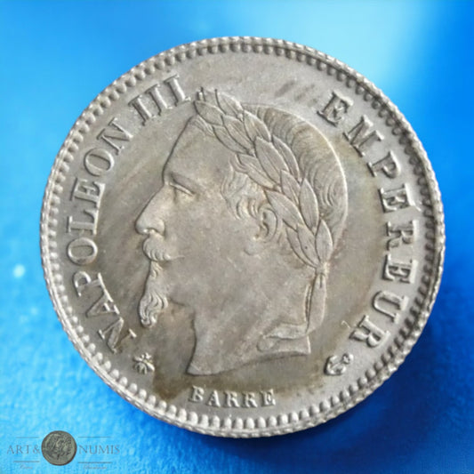 FRANCE - 20 Centimes Napoléon III 1868 Paris