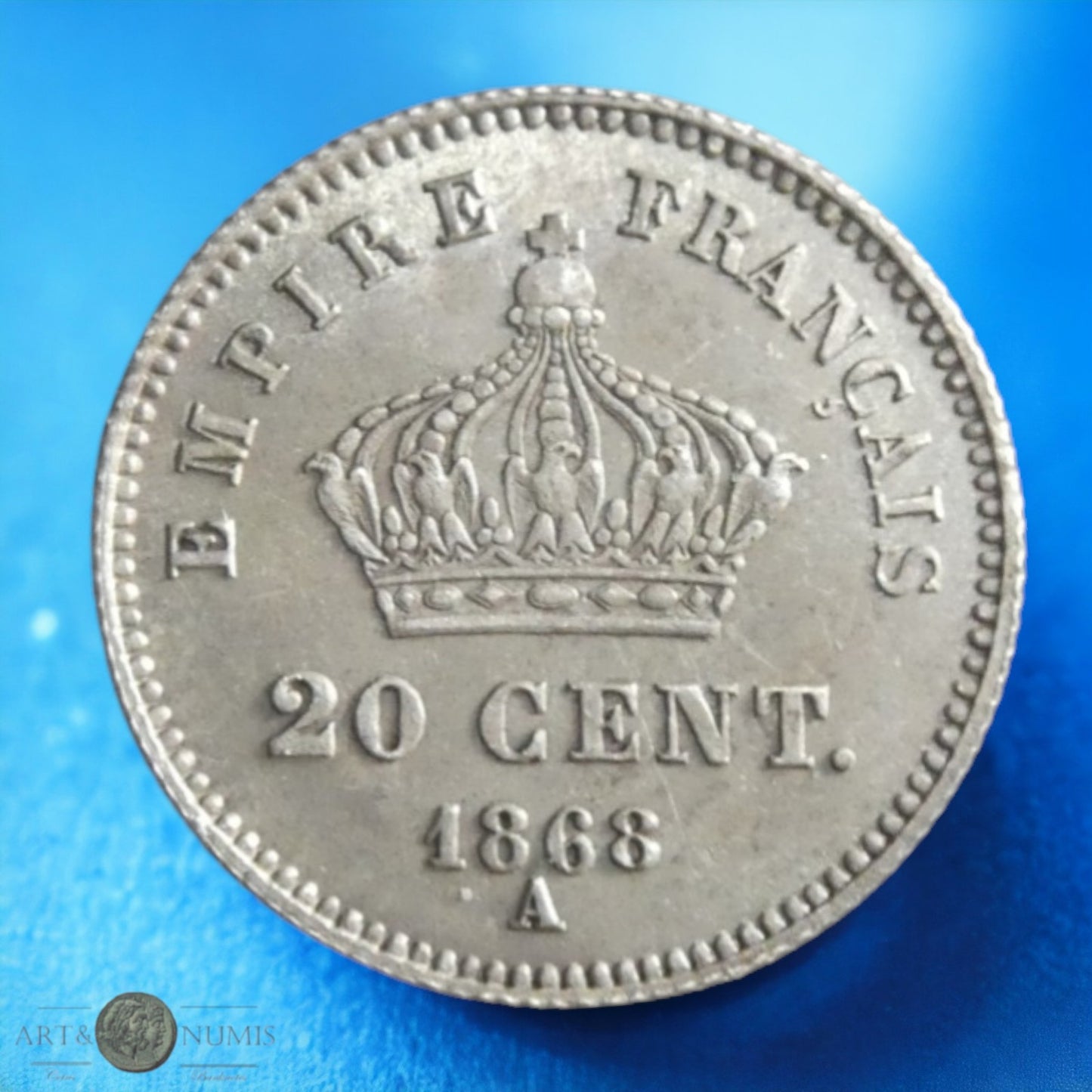 FRANCE - 20 Centimes Napoléon III 1868 Paris