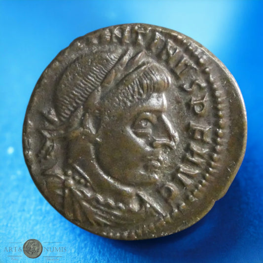 CONSTANTIN Ier - Follis, Rome "Soli Invicto Comit"