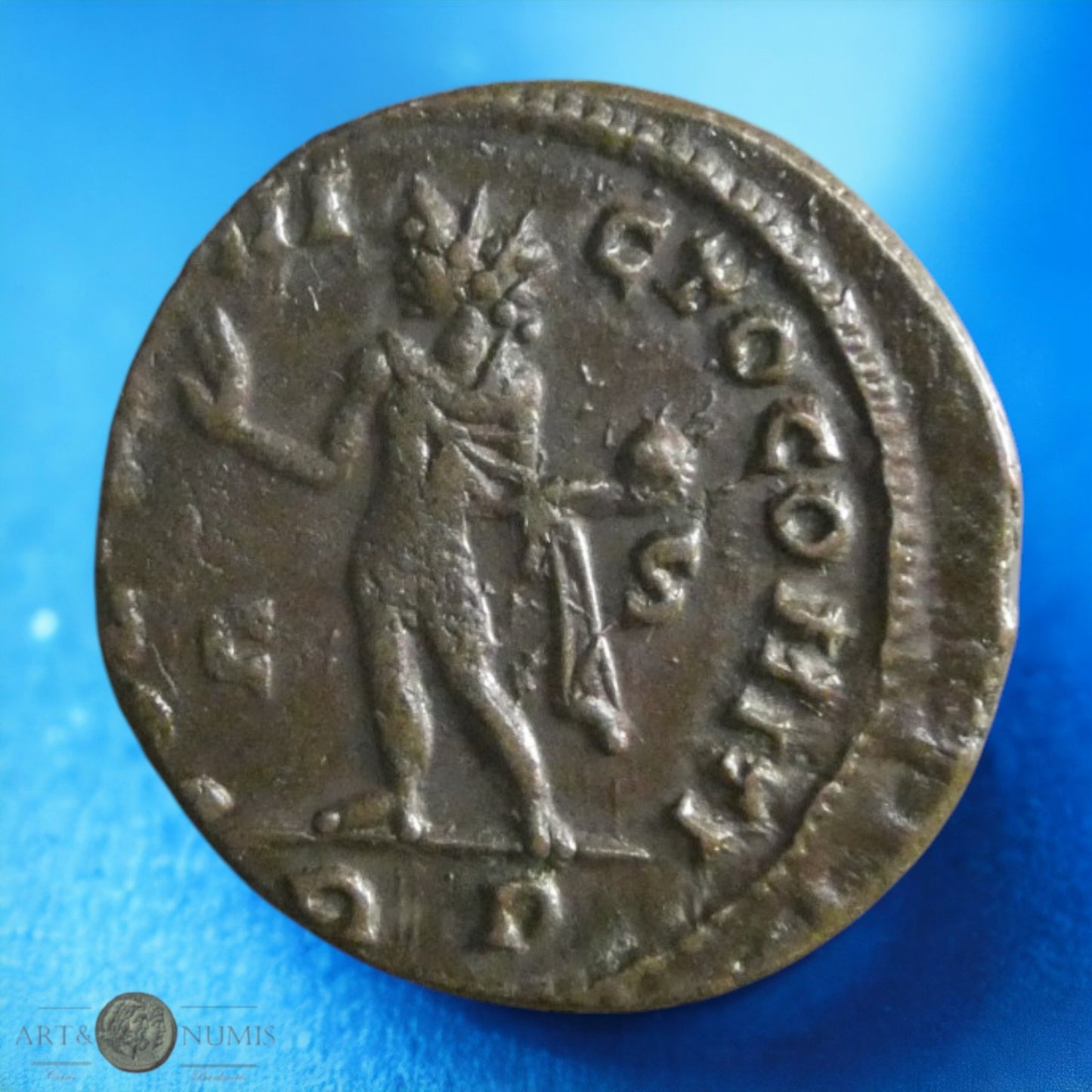 CONSTANTIN Ier - Follis, Rome "Soli Invicto Comit"