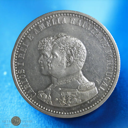 PORTUGAL - 500 Reis 1898 G.12.01