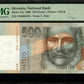 SLOVAQUIE - SLOVAKIA - 500 Korun 1996 P.27a SPL / PMG Choice AU 58 EPQ