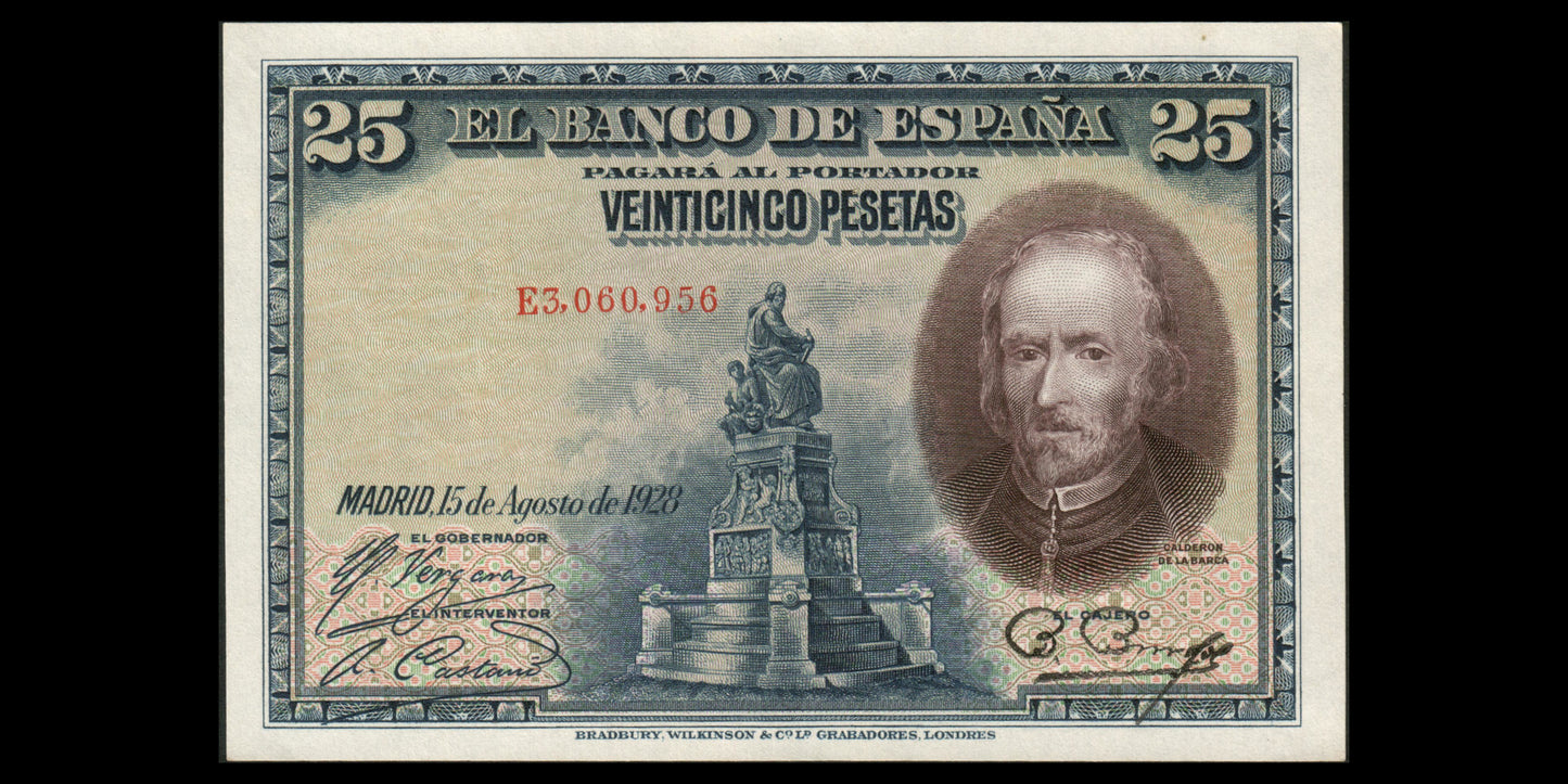 ESPAGNE - SPAIN - 25 Pesetas 1928 P.74b pr.NEUF / UNC-