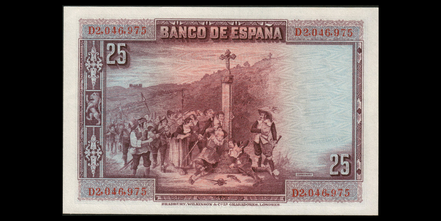 ESPAGNE - SPAIN - 25 Pesetas 1928 P.74b pr.NEUF / UNC-