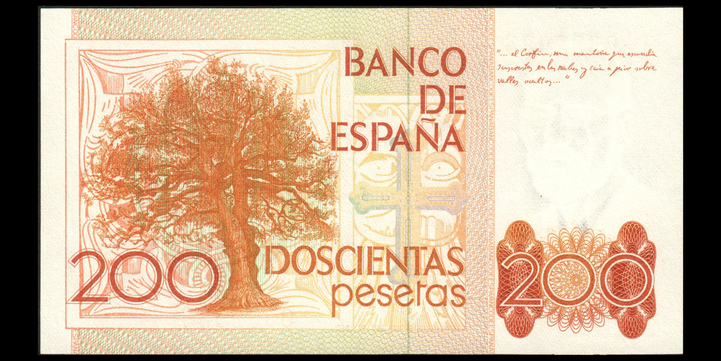 ESPAGNE - SPAIN - 200 Pesetas 1980 P.156 NEUF / UNC