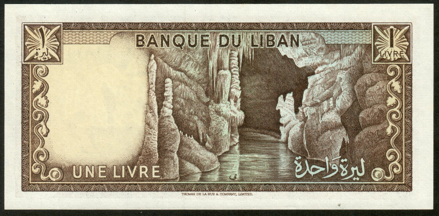 LIBAN - LEBANON - 1 Livre 1980 P.61c NEUF / UNC