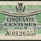 ALGÉRIE - ALGERIA - Chambre de Commerce Constantine, 50 Centimes 1915 JP.140.03 SPL / AU