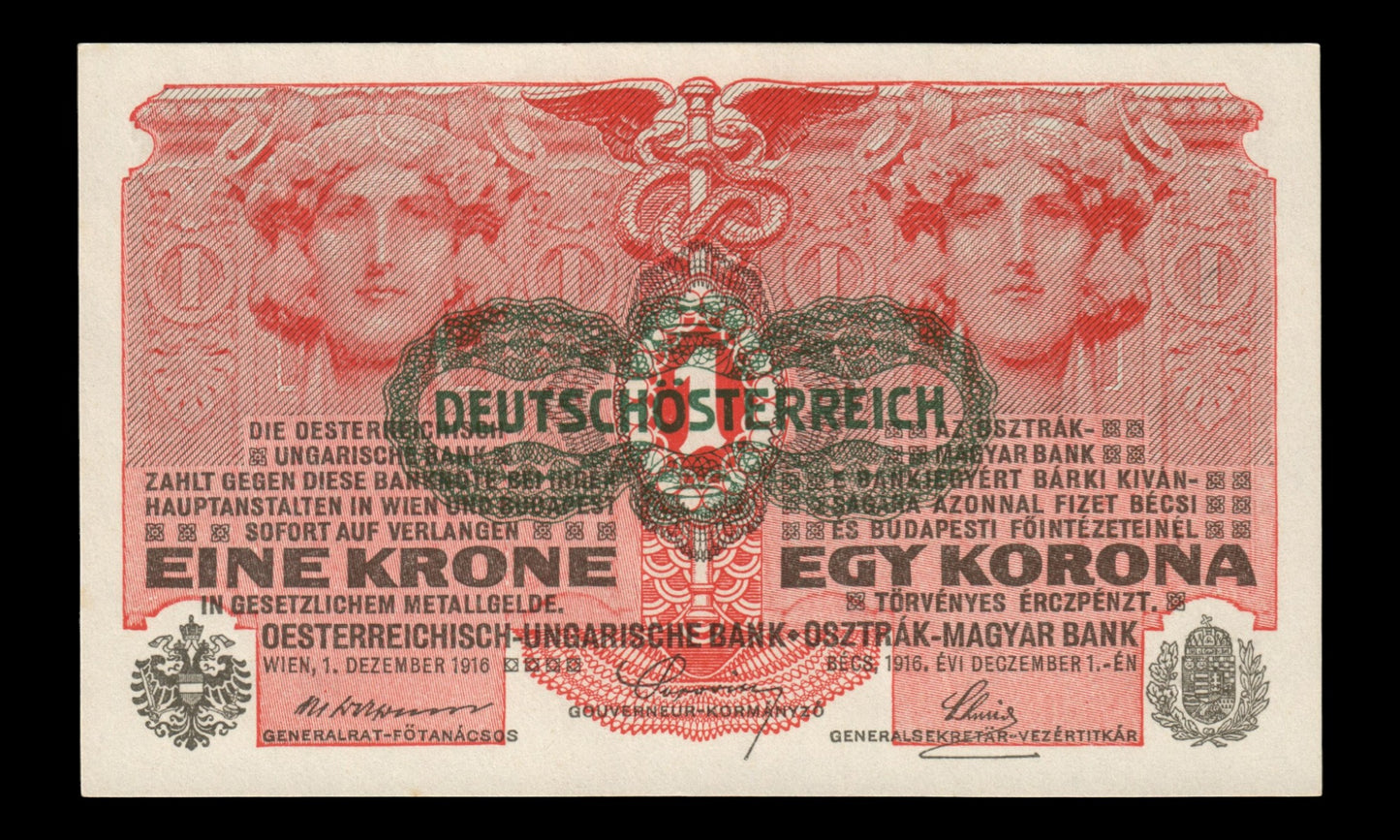 AUTRICHE - AUSTRIA - 1 Krone (1919) P.49 NEUF / UNC