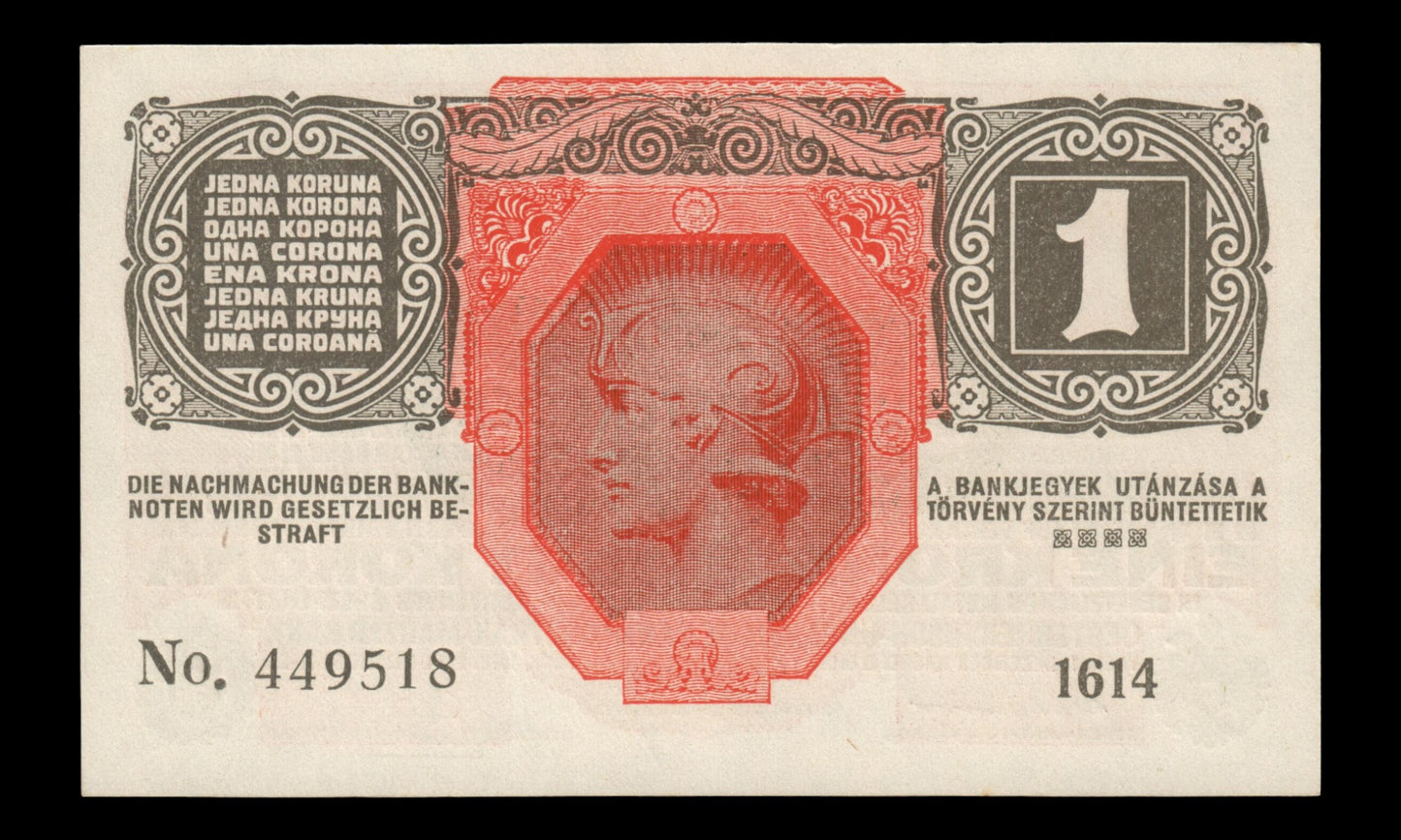 AUTRICHE - AUSTRIA - 1 Krone (1919) P.49 NEUF / UNC