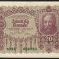 AUTRICHE - AUSTRIA - 20 Kronen 1922 P.76 NEUF / UNC