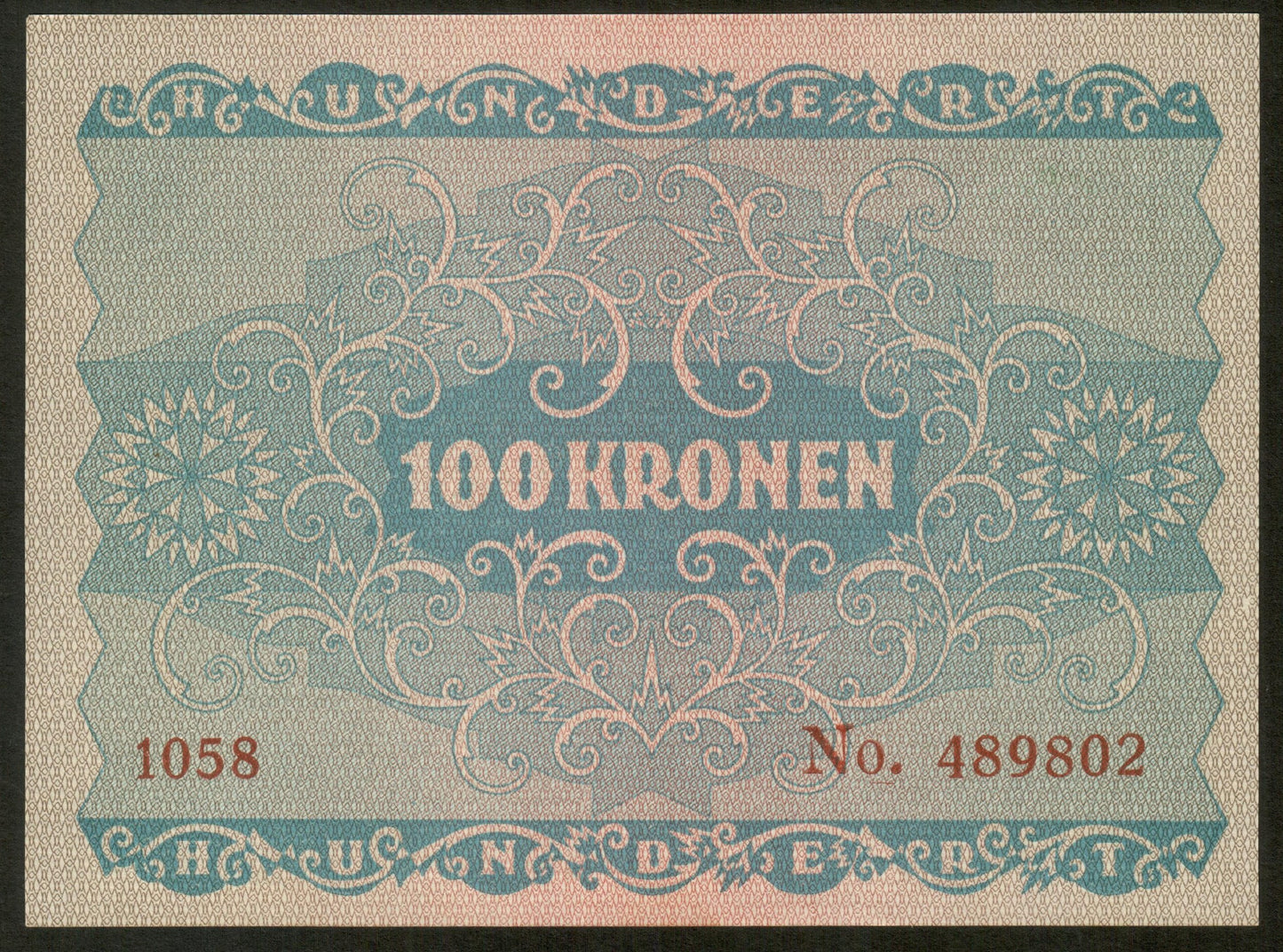 AUTRICHE - AUSTRIA - 100 Kronen 1922 P.77 NEUF / UNC