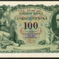 TCHÉCOSLOVAQUIE - CZECHOSLOVAKIA - 100 Korun Specimen 1931 P.23s NEUF / UNC