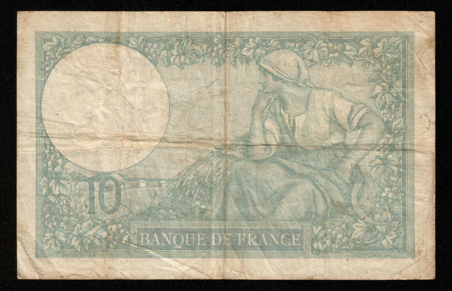 FRANCE - 10 Francs Minerve 10.10.1940 F.07.16, P.84 TB / Fine