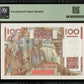 FRANCE - 100 Francs Jeune Paysan 1946 F.28.09, P.128a NEUF / PMG 66 EPQ