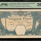 AFRIQUE OCC. FRANÇAISE - FRENCH WEST AFRICA - 50 Francs 1924 Grand-Bassam P.9Db TB / PMG 20