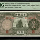 CHINE - CHINA - Bank of Communications, 5 Yuan 1935 P.154a NEUF / PMG 64