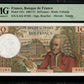 FRANCE - 10 Francs Voltaire 1970 F.62.46, P.147c NEUF / PMG 63 EPQ