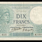 FRANCE - 10 Francs Minerve 1923 F.06.07, P.73 TTB / VF