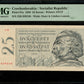 TCHÉCOSLOVAQUIE - CZECHOSLOVAKIA - 25 Korun 1958 P.87a NEUF / PMG 66 EPQ