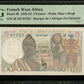 AFRIQUE OCCIDENTALE FRANÇAISE - FRENCH WEST AFRICA - 5 Francs 1954 Pick 36 PMG Superb Gem Unc 67 EPQ (TOP POP 1/17)