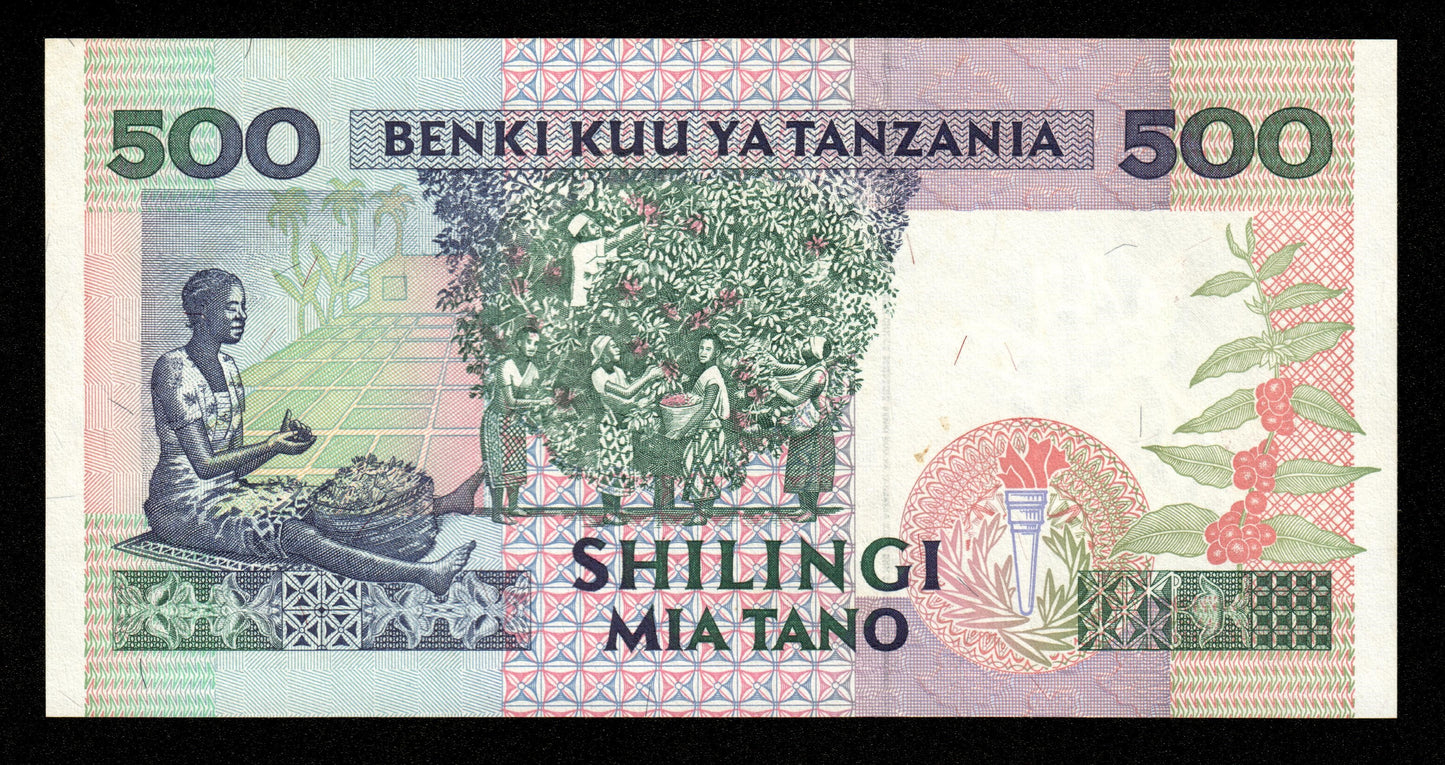 TANZANIE - TANZANIA - 500 Shilingi (1993) P.26c NEUF / UNC