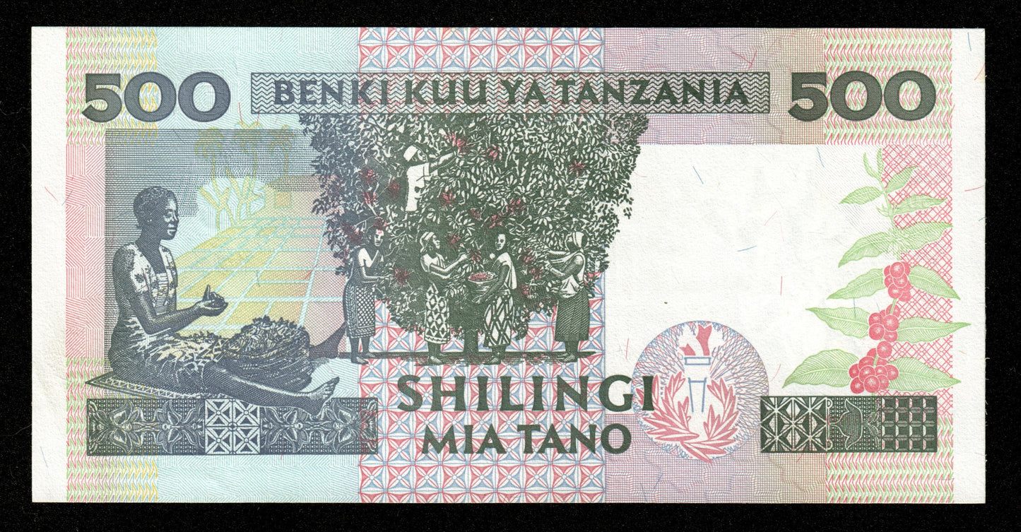 TANZANIE - TANZANIA - 500 Shilingi (1997) P.30 SPL / AU