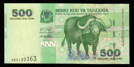 TANZANIE - TANZANIA - 500 Shilingi (2003) P.35 NEUF / UNC