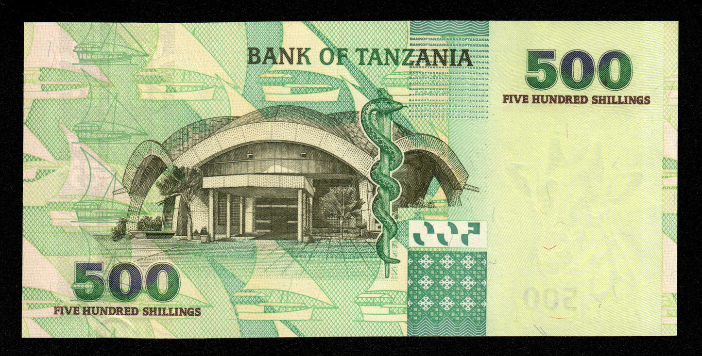 TANZANIE - TANZANIA - 500 Shilingi (2003) P.35 NEUF / UNC