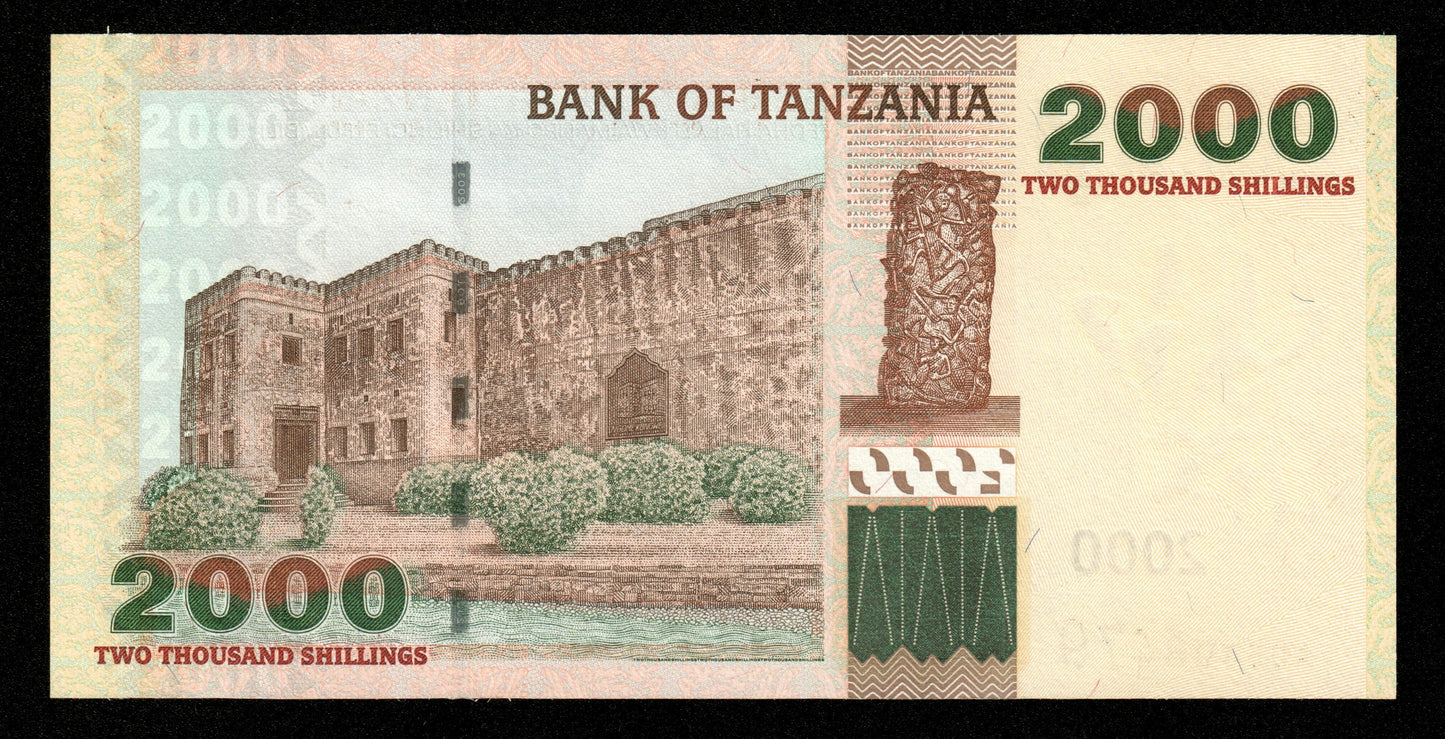 TANZANIE - TANZANIA - 2000 Shilingi (2003) P.37a NEUF / UNC