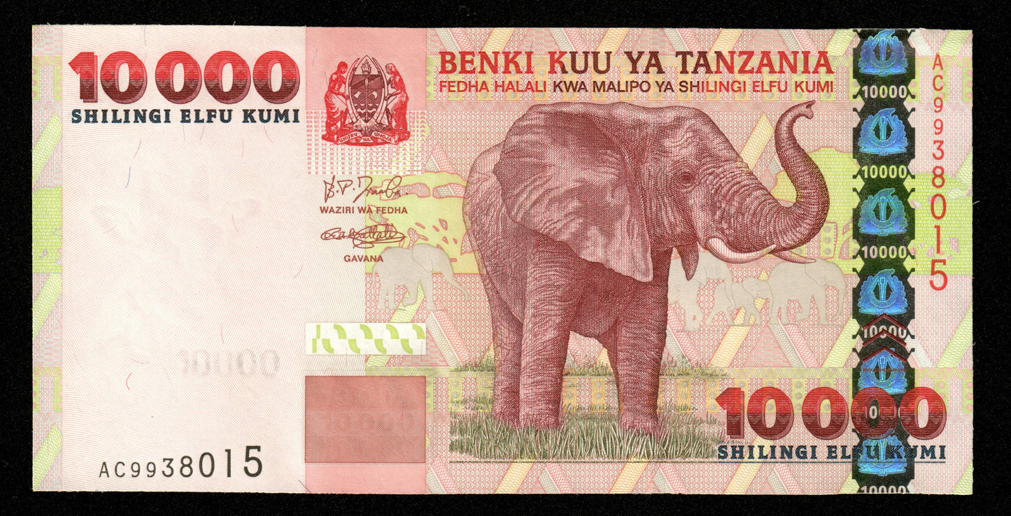 TANZANIE - TANZANIA - 10000 Shilingi (2003) P.39 SPL+ / AU+