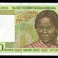 MADAGASCAR - 500 Francs, 100 Ariary (1994) P.75b SPL / AU