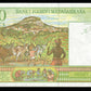 MADAGASCAR - 500 Francs, 100 Ariary (1994) P.75b SPL / AU